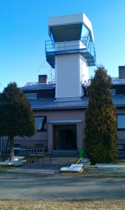 Řídící věž - letiště Chotěboř